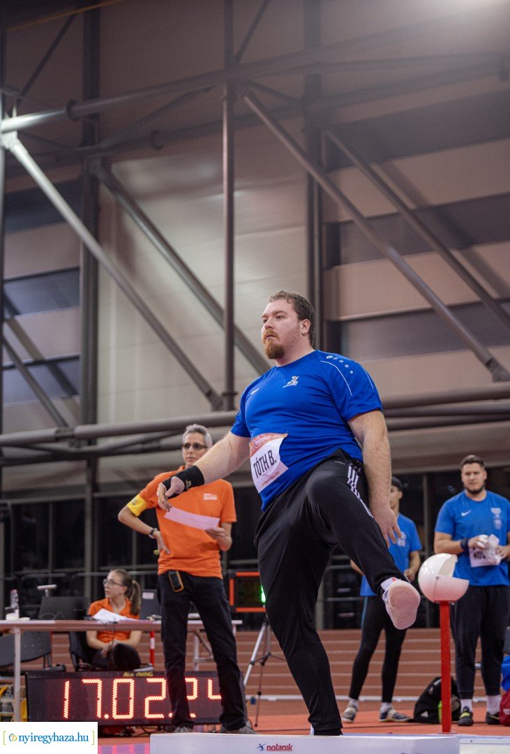 50. Fedettpályás Atlétika Bajnokság a Nyíregyházi Atlétikai Centrumban 2.