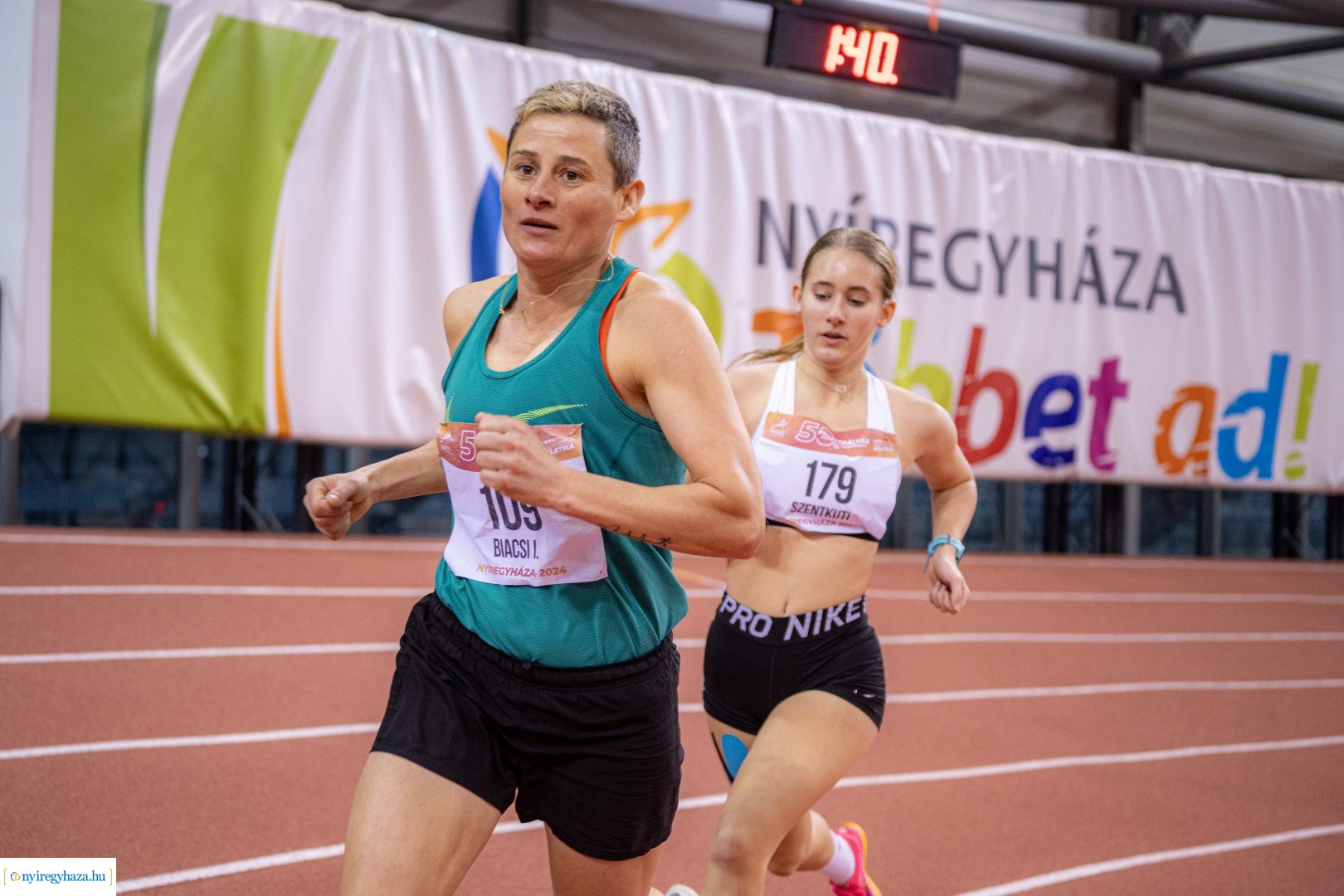 50. Fedettpályás Atlétika Bajnokság a Nyíregyházi Atlétikai Centrumban 2.