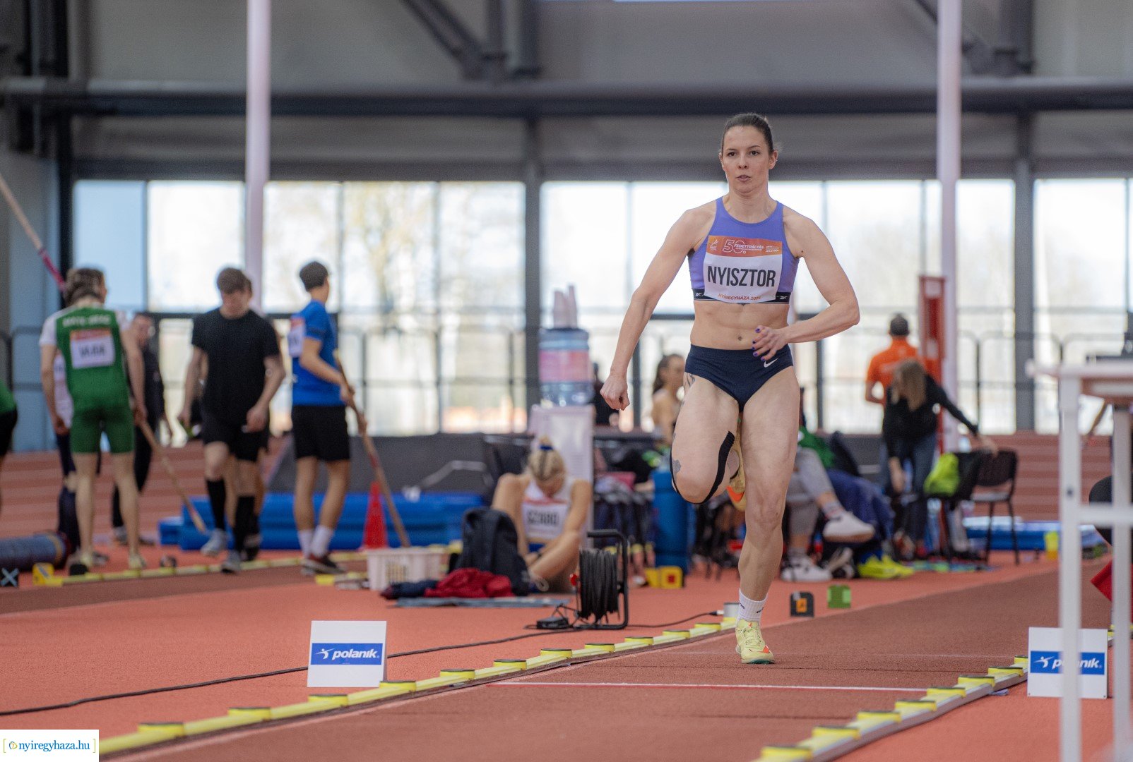50. Fedettpályás Atlétika Bajnokság második nap