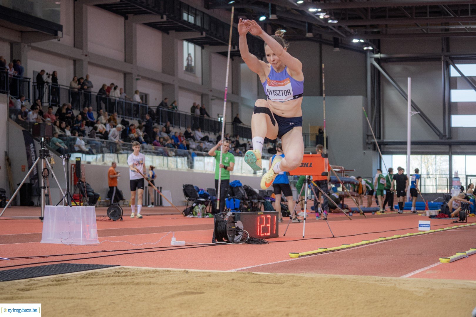 50. Fedettpályás Atlétika Bajnokság második nap