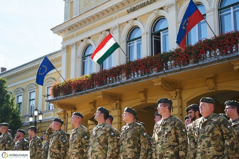 KFOR visszafogadó ünnepség 1 - fotó Szarka Lajos
