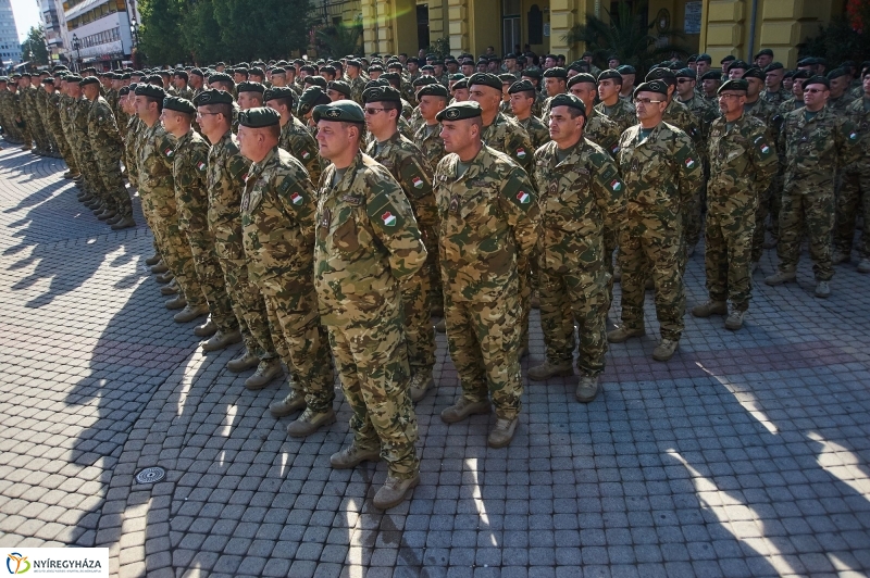 KFOR visszafogadó ünnepség 1 - fotó Szarka Lajos