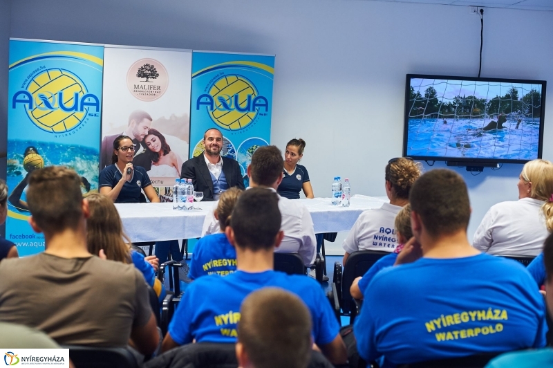 Vízilabdázók Nyíregyházán - fotó Szarka Lajos