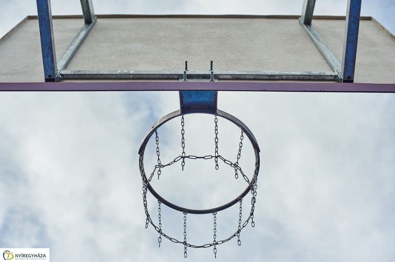 Kosárpálya átadás a Bánkiban - fotó Szarka Lajos