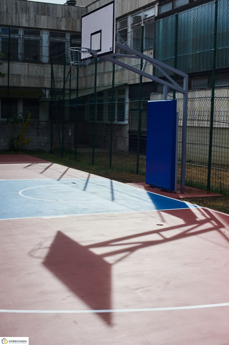 Kosárpálya átadás a Bánkiban - fotó Szarka Lajos