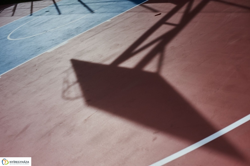 Kosárpálya átadás a Bánkiban - fotó Szarka Lajos