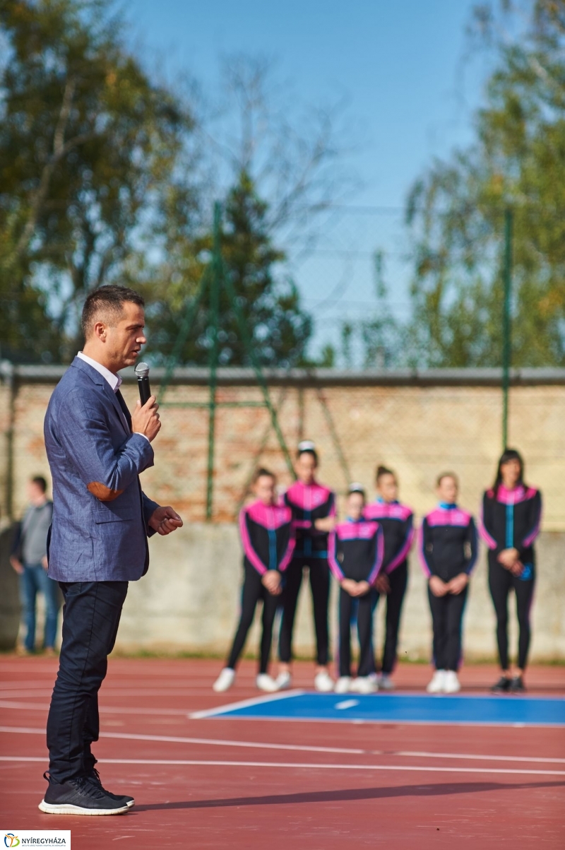 Kosárpálya átadás a Bánkiban - fotó Szarka Lajos