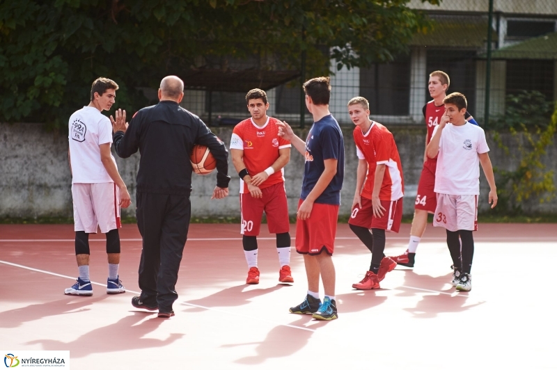 Kosárpálya átadás a Bánkiban - fotó Szarka Lajos