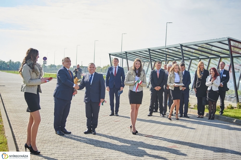 Logisztikai Központ átadása - fotó Szarka Lajos