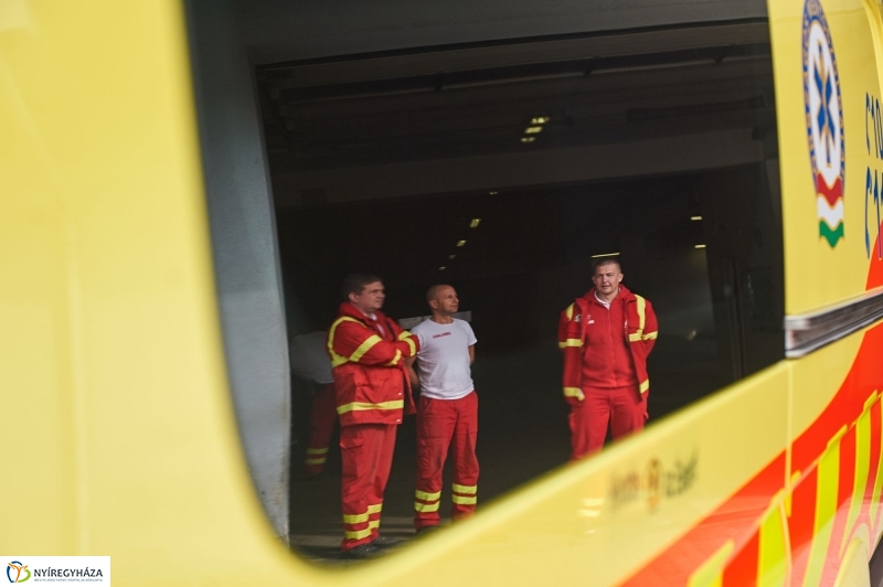 Új mentőautó átadás - fotó Szarka Lajos