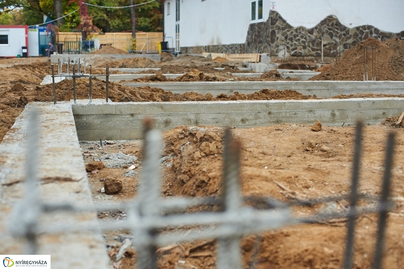 Látogatócentrum alapkőletétele - fotó Szarka Lajos