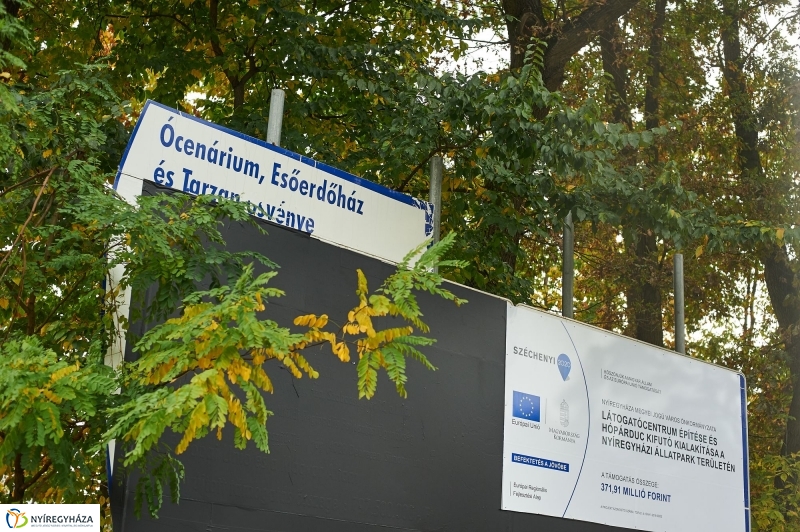 Látogatócentrum alapkőletétele - fotó Szarka Lajos