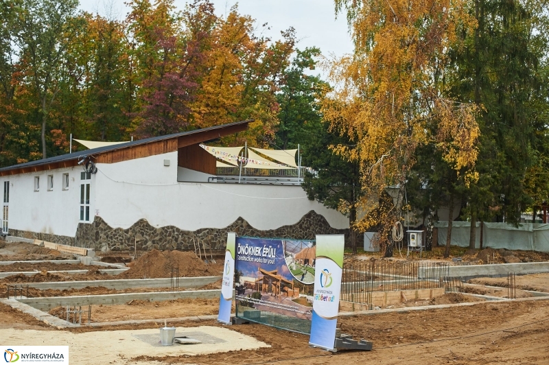 Látogatócentrum alapkőletétele - fotó Szarka Lajos