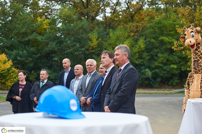 Látogatócentrum alapkőletétele - fotó Szarka Lajos