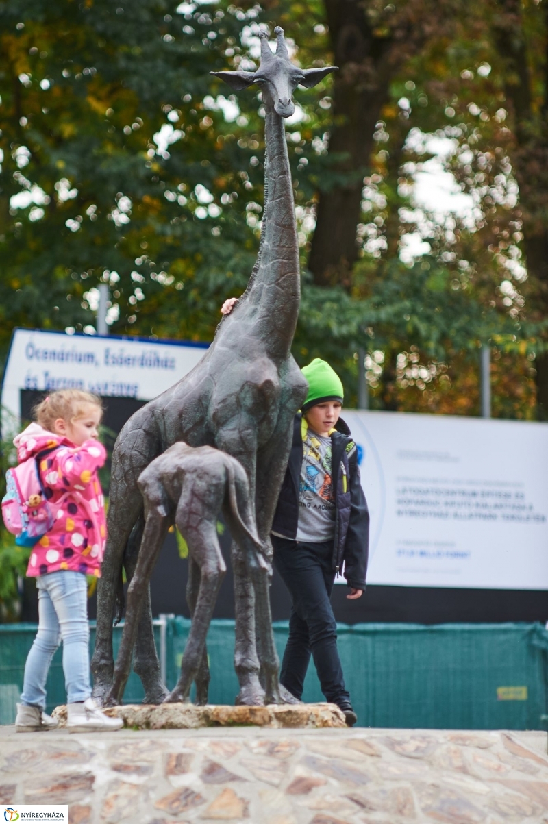 Látogatócentrum alapkőletétele - fotó Szarka Lajos