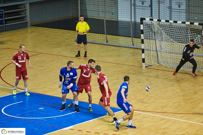 Nyíregyháza-Szeged férfi kézilabda - fotó Szarka Lajos