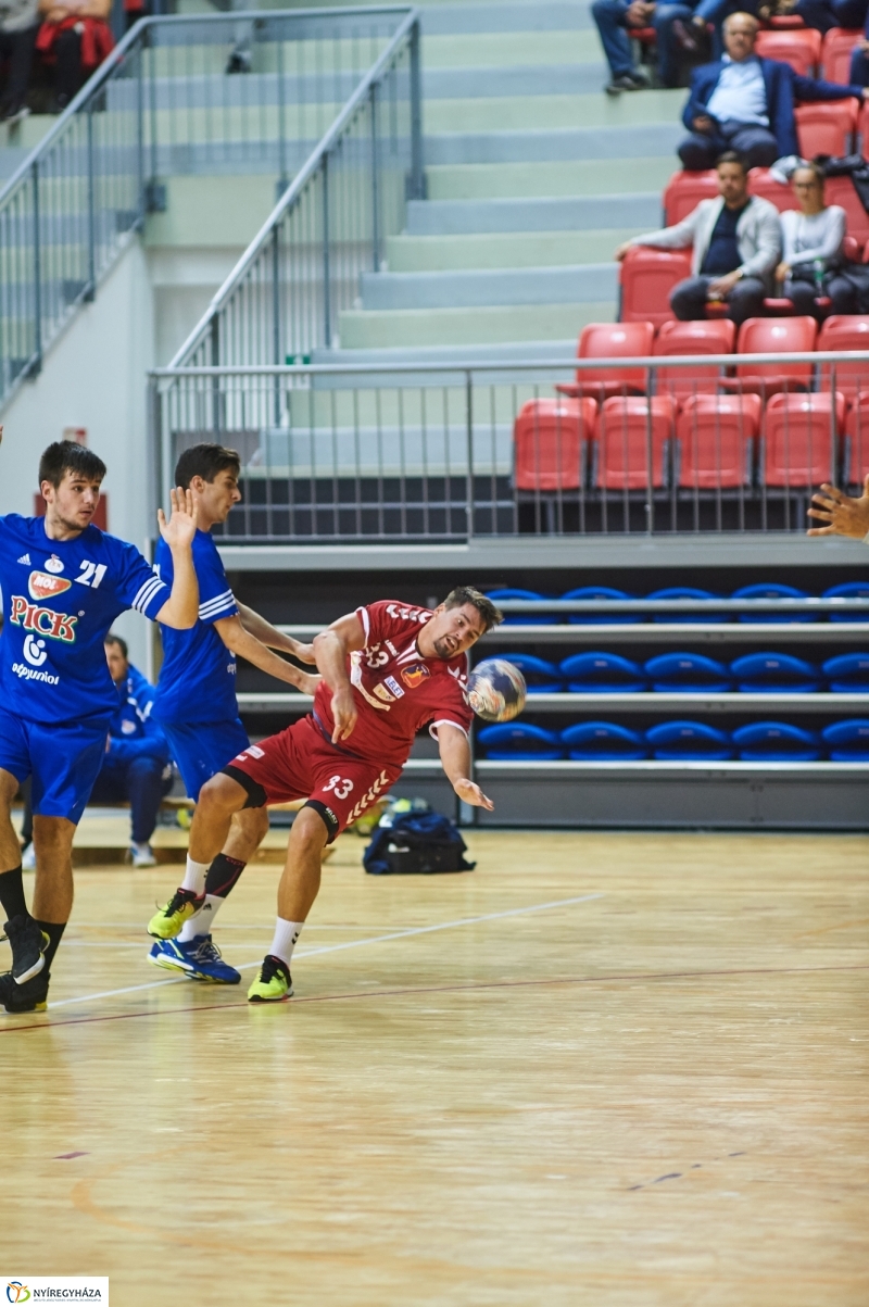 Nyíregyháza-Szeged férfi kézilabda - fotó Szarka Lajos
