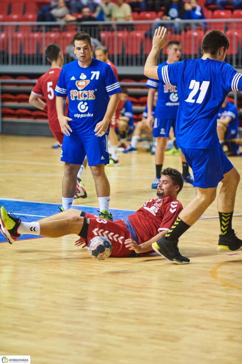 Nyíregyháza-Szeged férfi kézilabda - fotó Szarka Lajos