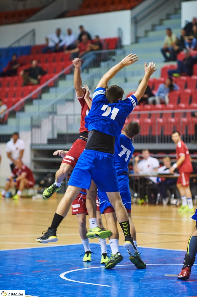 Nyíregyháza-Szeged férfi kézilabda - fotó Szarka Lajos