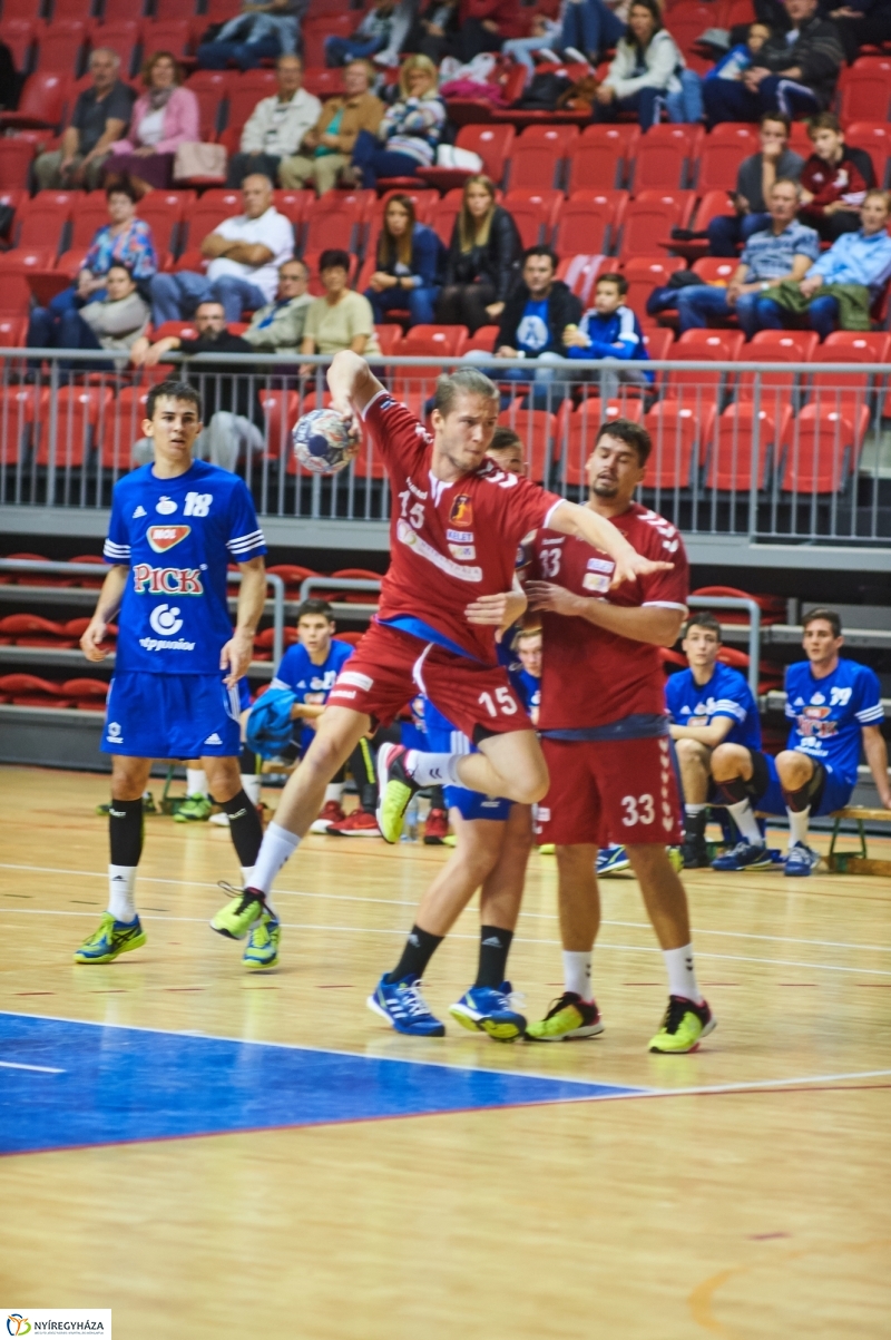 Nyíregyháza-Szeged férfi kézilabda - fotó Szarka Lajos