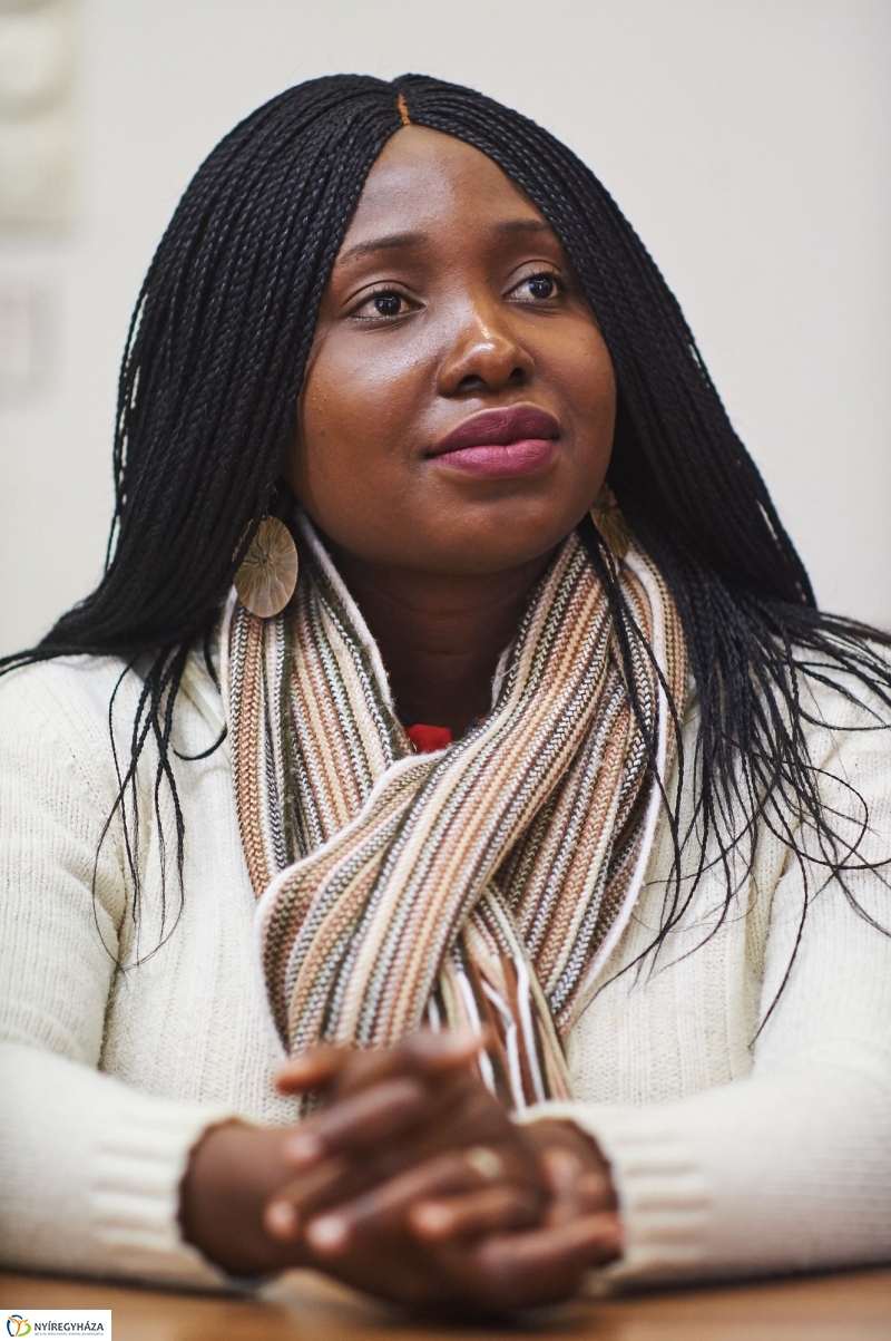 Külföldi hallgatók a Városházán - fotó Szarka Lajos