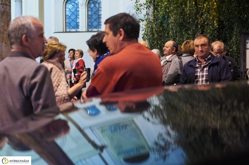 Református templom díszvilágítása - fotó Szarka Lajos