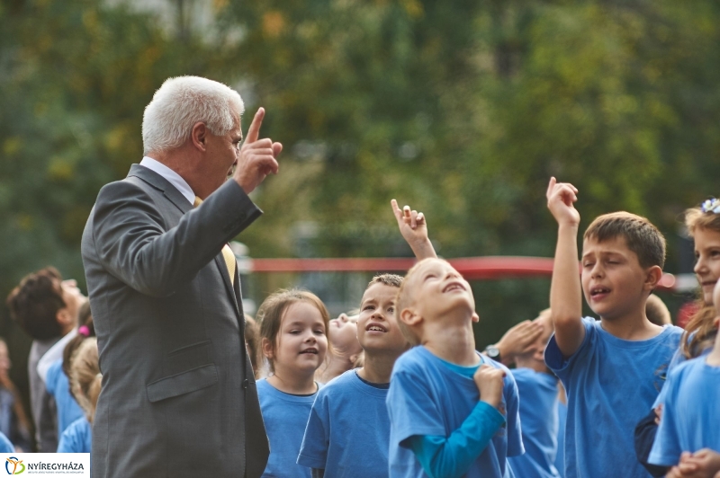 Játszótér átadás a Dohány utcán - fotó Szarka Lajos