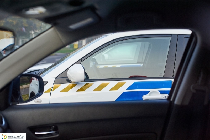 Új rendőrautók - fotó Szarka Lajos