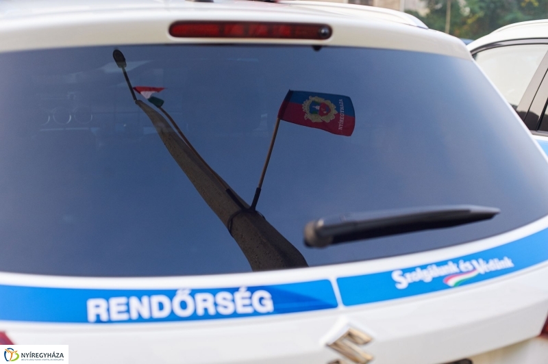 Új rendőrautók - fotó Szarka Lajos