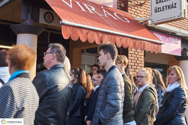 Megemlékező koszorúzások - fotó Szarka Lajos