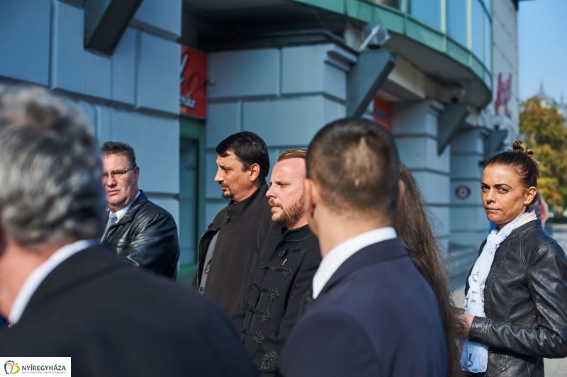 Megemlékező koszorúzások - fotó Szarka Lajos