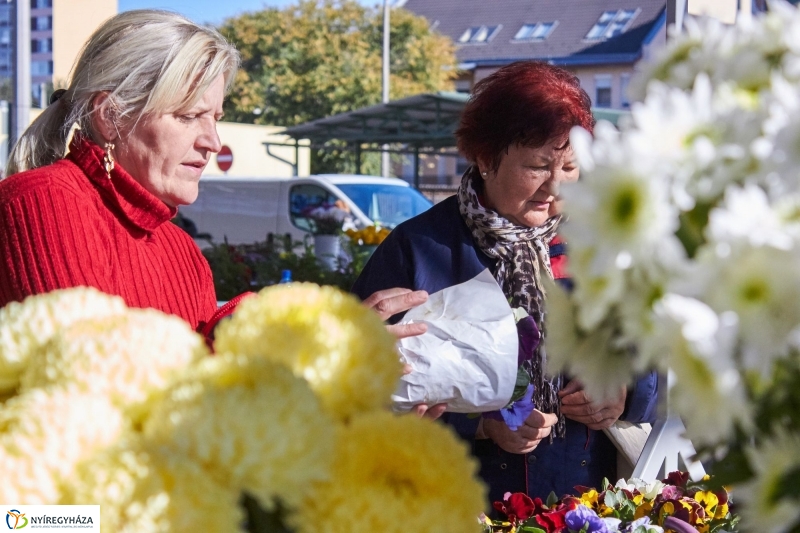 Mindenszentekre készülve - fotó Szarka Lajos