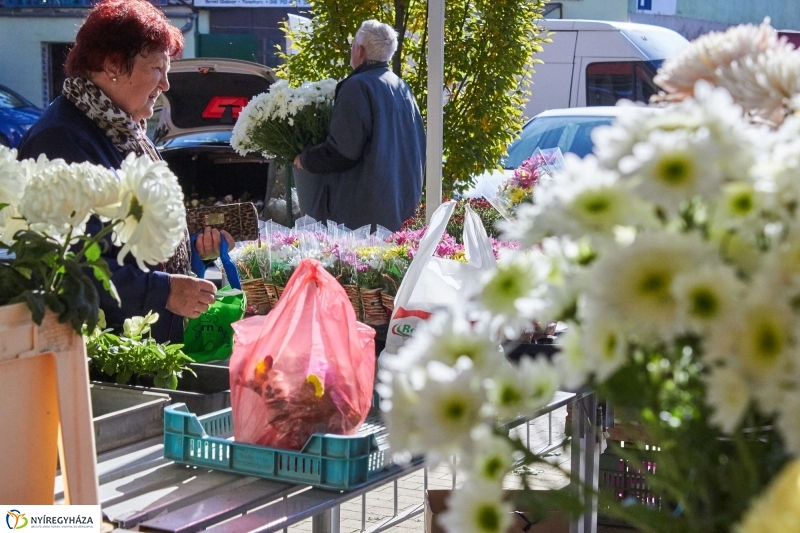 Mindenszentekre készülve - fotó Szarka Lajos