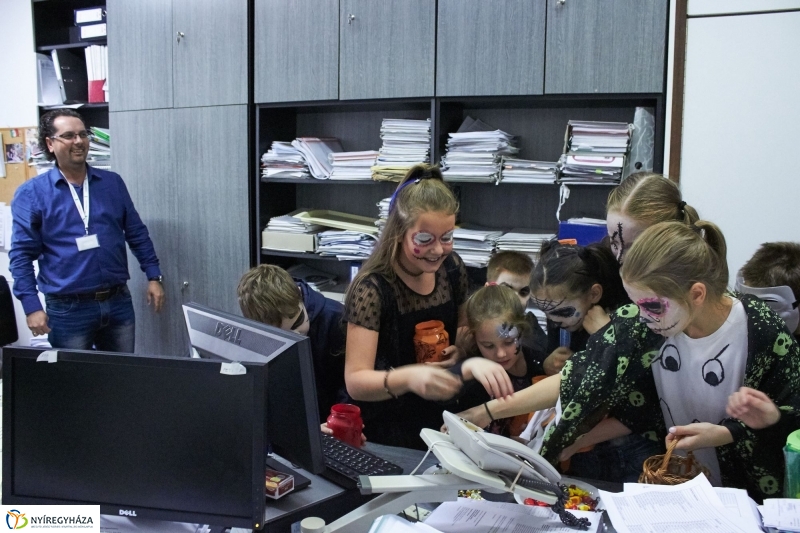 Halloween a Városházán - fotó Szarka Lajos