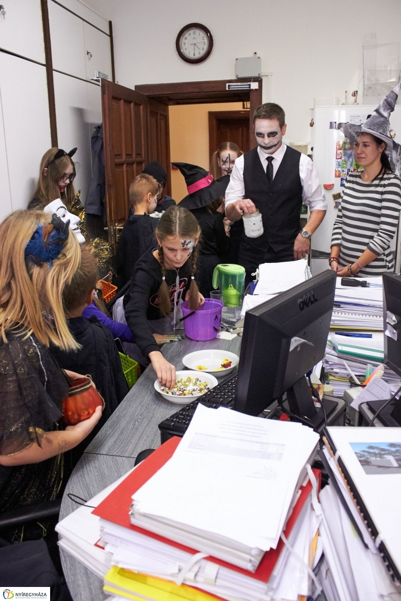 Halloween a Városházán - fotó Szarka Lajos