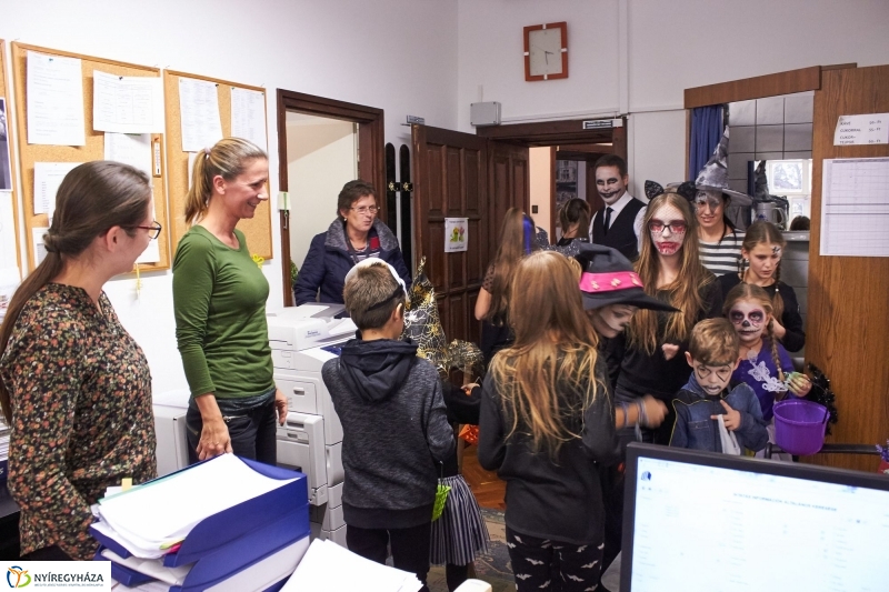 Halloween a Városházán - fotó Szarka Lajos