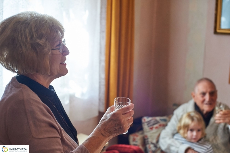 Szépkorú köszöntése Miskolczi István - fotó Szarka Lajos