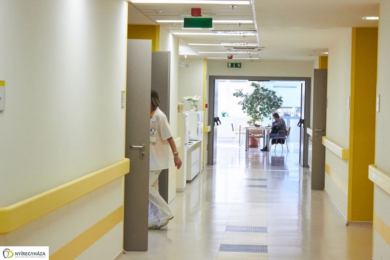 Szelektív hulladékgyűjtés a kórházban - fotó Szarka Lajos