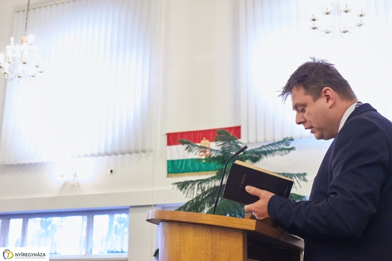 Ünnepség a református templomban - fotó Szarka Lajos