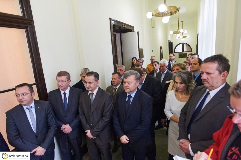 Alpár Ignác Tárgyaló átadása - fotó Szarka Lajos