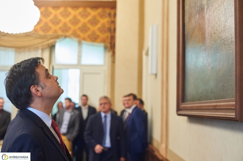 Alpár Ignác Tárgyaló átadása - fotó Szarka Lajos