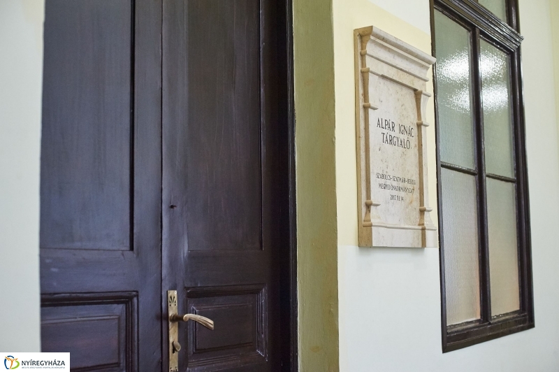Alpár Ignác Tárgyaló átadása - fotó Szarka Lajos