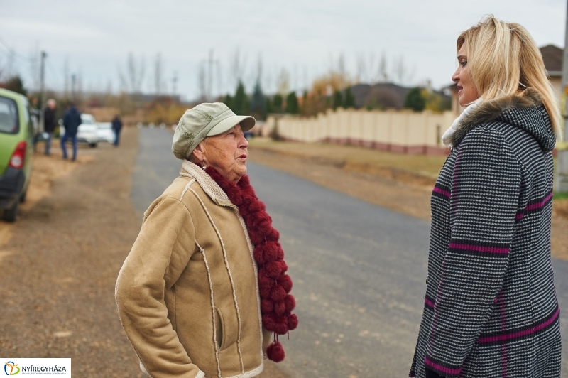 Szikes utca átadása - fotó Szarka Lajos
