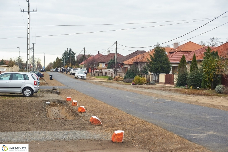 Szikes utca átadása - fotó Szarka Lajos