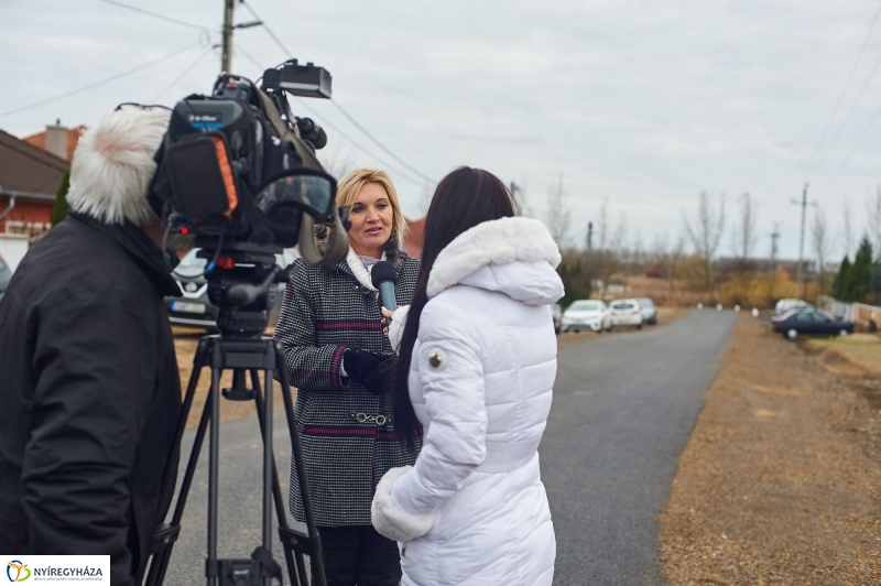 Szikes utca átadása - fotó Szarka Lajos