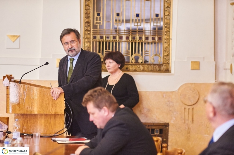 Bessenyei emlékülés Nyíregyházán - fotó Szarka Lajos