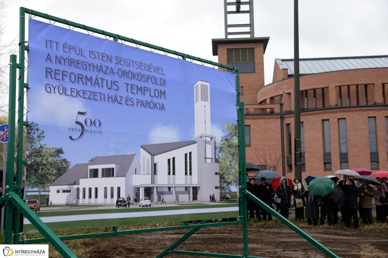 Református templom alapkőletétel - fotó Trifonov Éva
