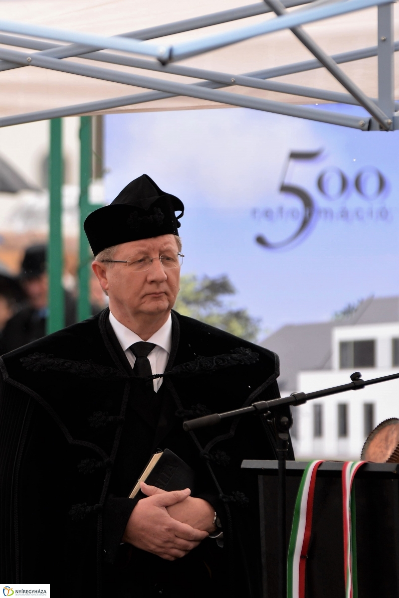 Református templom alapkőletétel - fotó Trifonov Éva