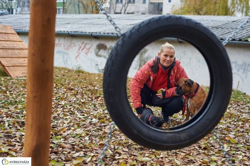 Kutyafuttató a Homok soron - fotó Szarka Lajos