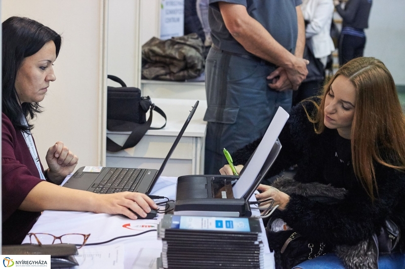 Állásbörze az NYSZC szervezésében - fotó Szarka Lajos